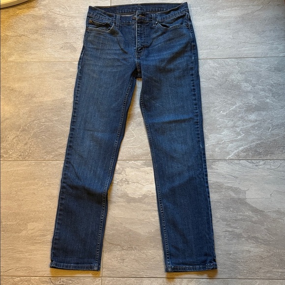 511 Levi's Men's Dark Blue Slim Jeans - Picture 2 of 6